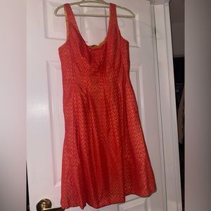 Light and dark orange 🍊 dress 👗 great to dress up or down